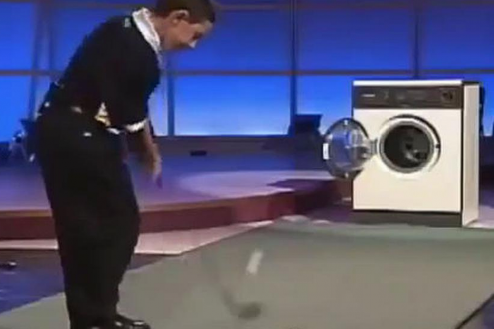 Rory Mcilroy Tumble Dryer Challenge